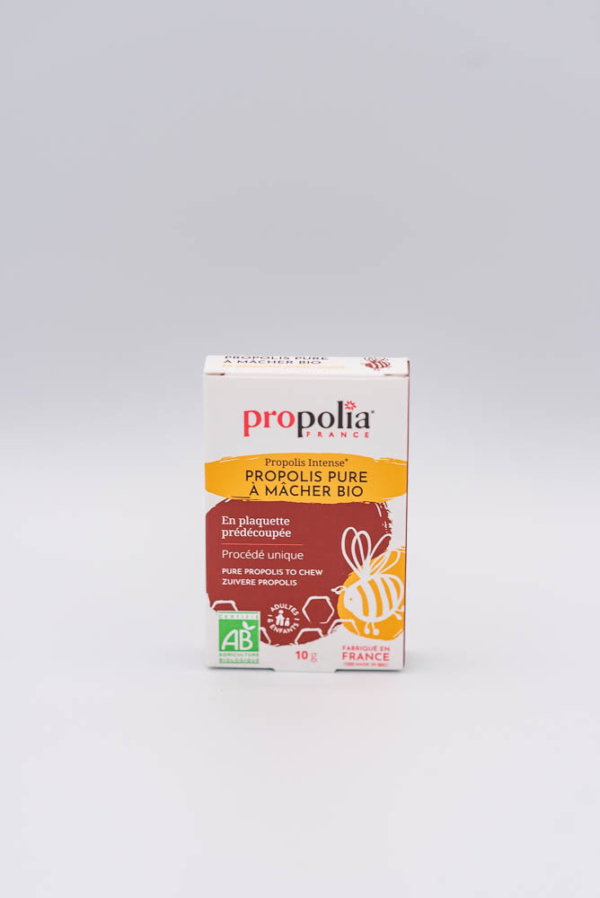 Propolis pure à mâcher (plaquette de 10g)
