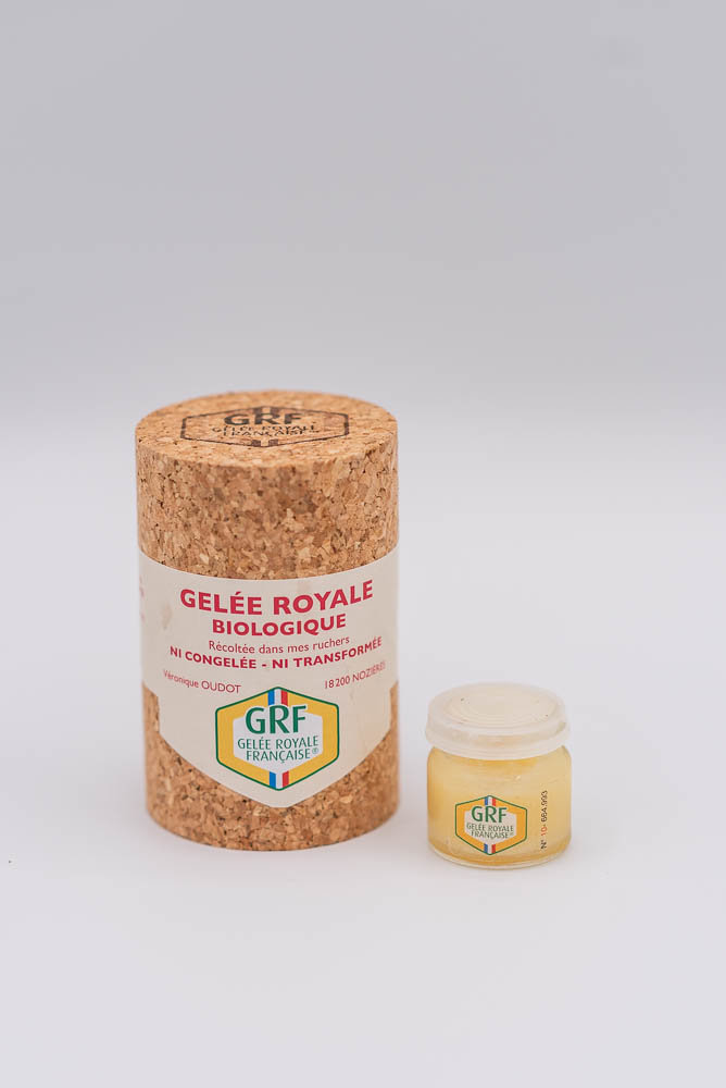 Gelée royale française pure BIO (10g)