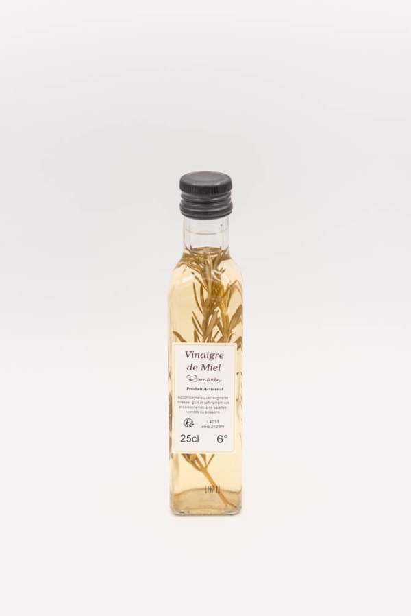 Vinaigre de miel au Romarin (25 cl)